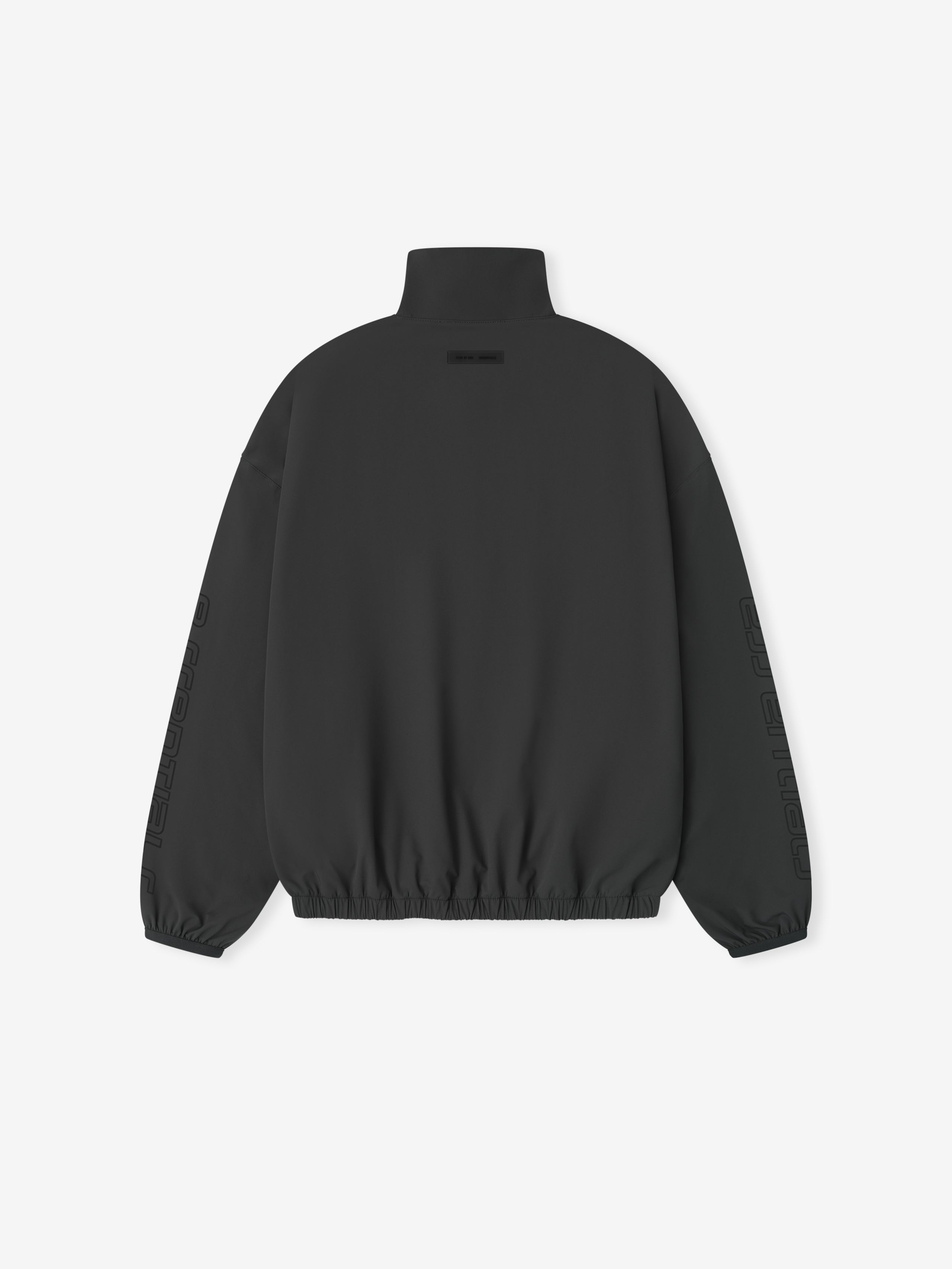 Womens Nylon Half Zip Track Jacket