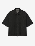 Denim Full Zip Work Shirt
